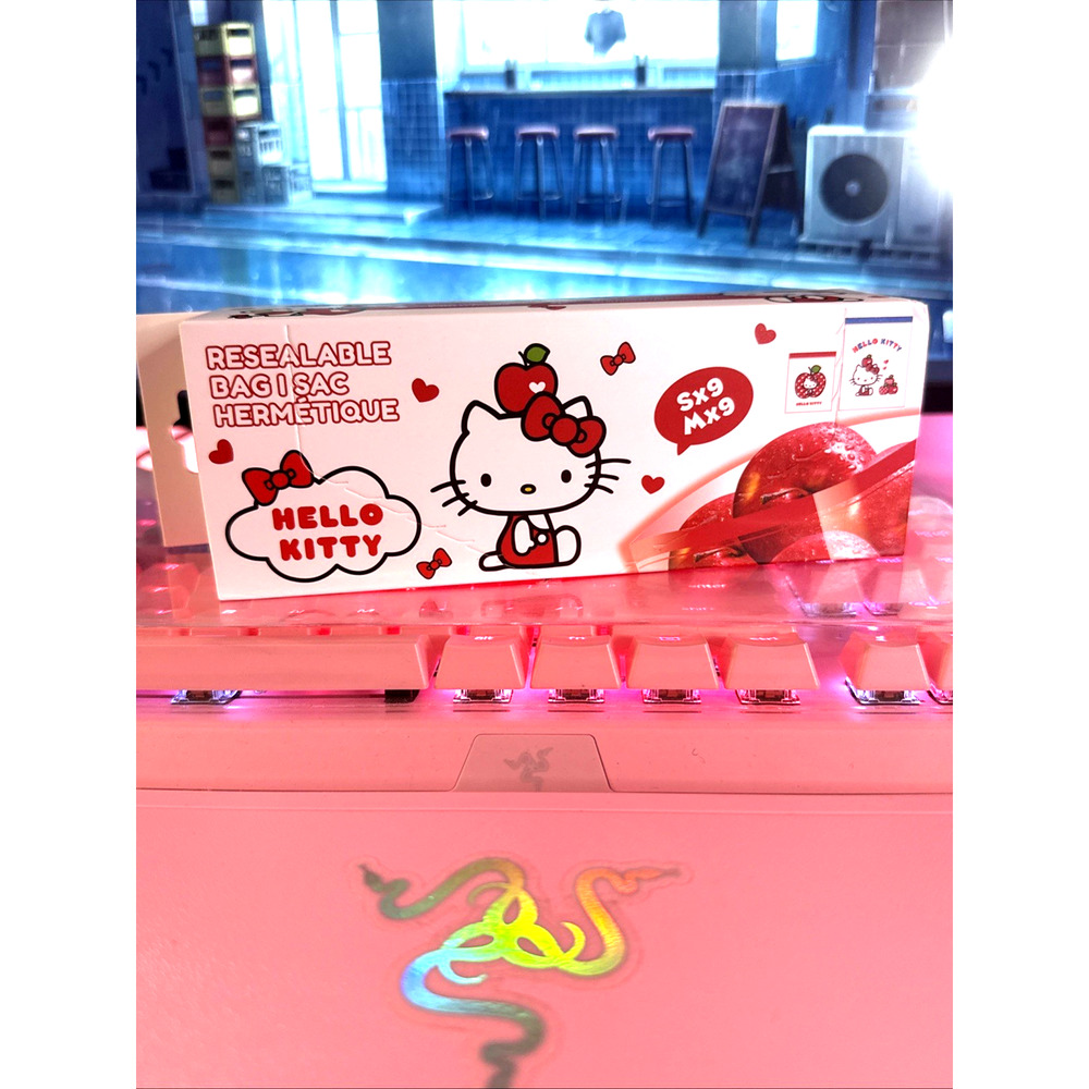 Hello Kitty Zip Food Bag Miniso Reusable  18 Pack Small Medium Apple 2023 Sanrio